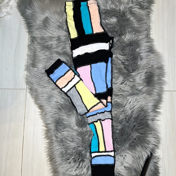 BLOCK COLOR LEGGINGS size small - Picture 3 of 5